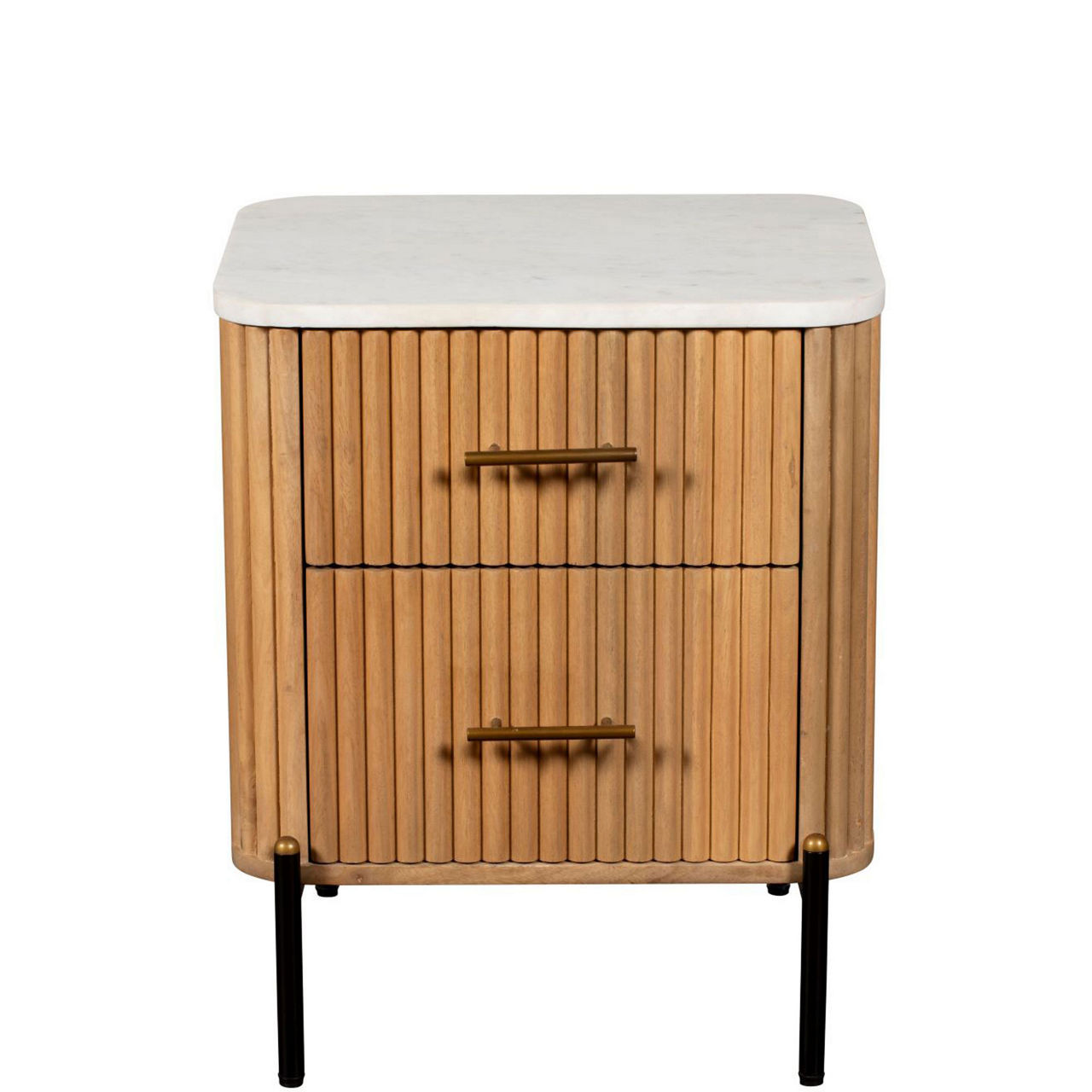 Lille 2-Drawer Bedside Table