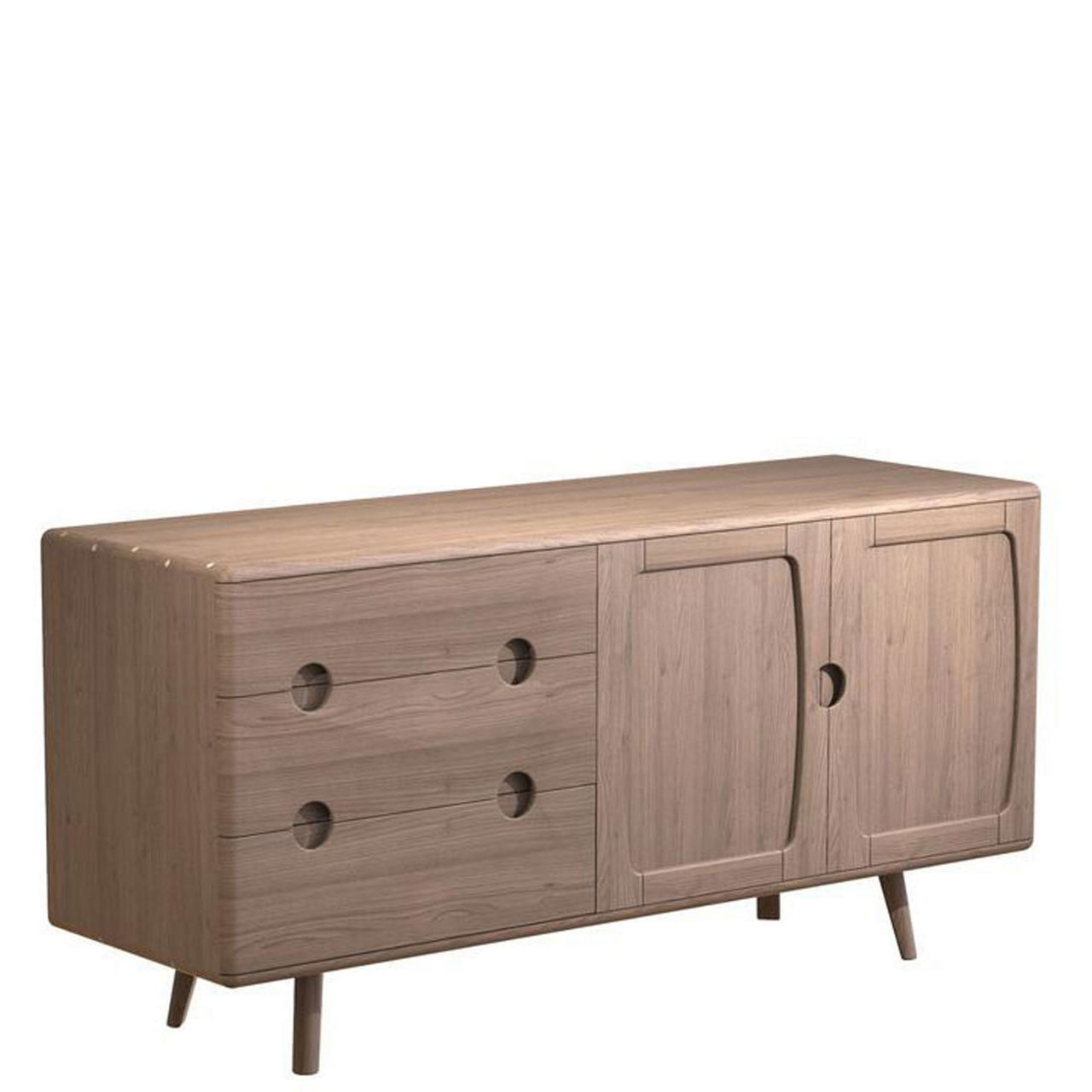 Finn Mid Century Sideboard Brown