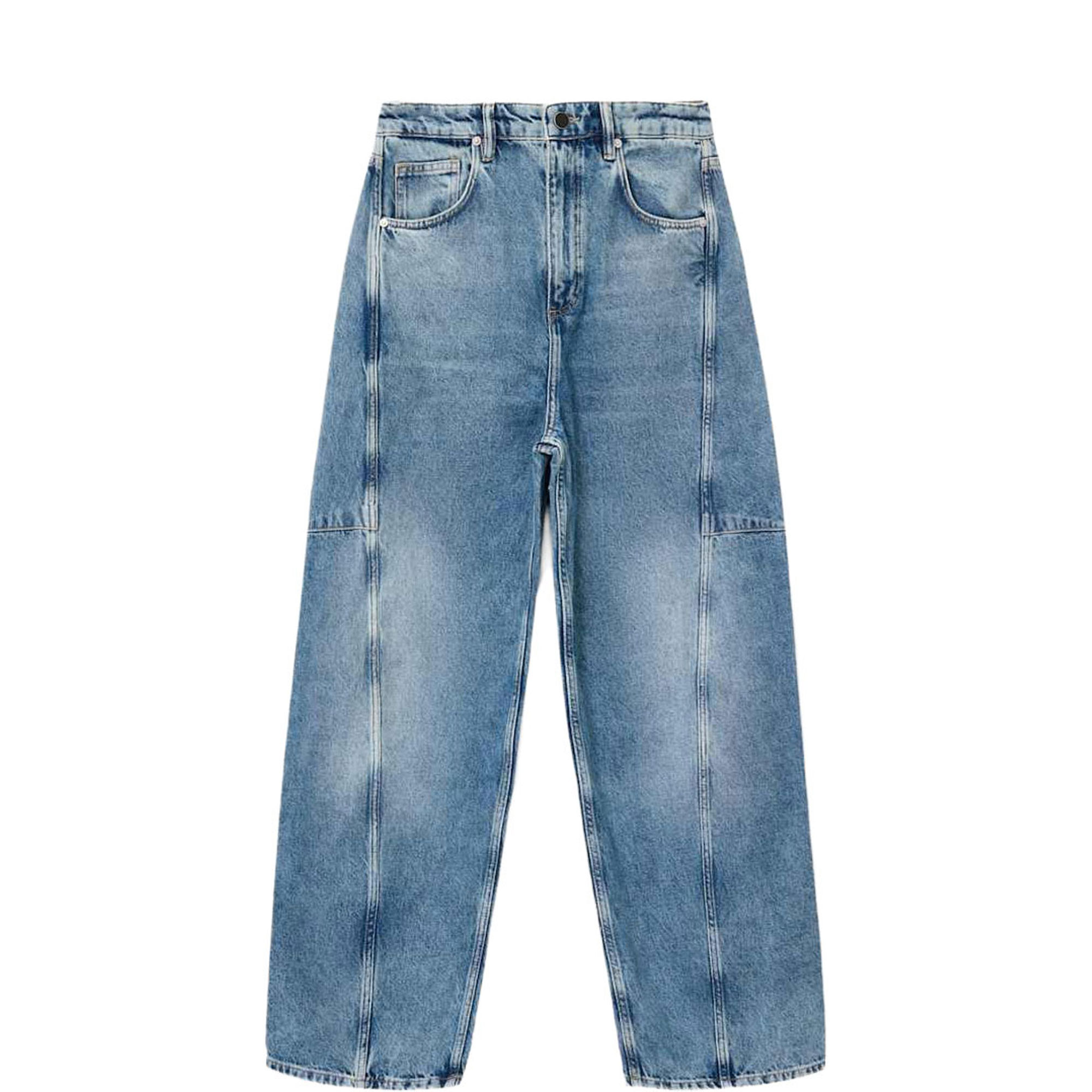 Carter Mid-Rise Barrel Leg Jeans