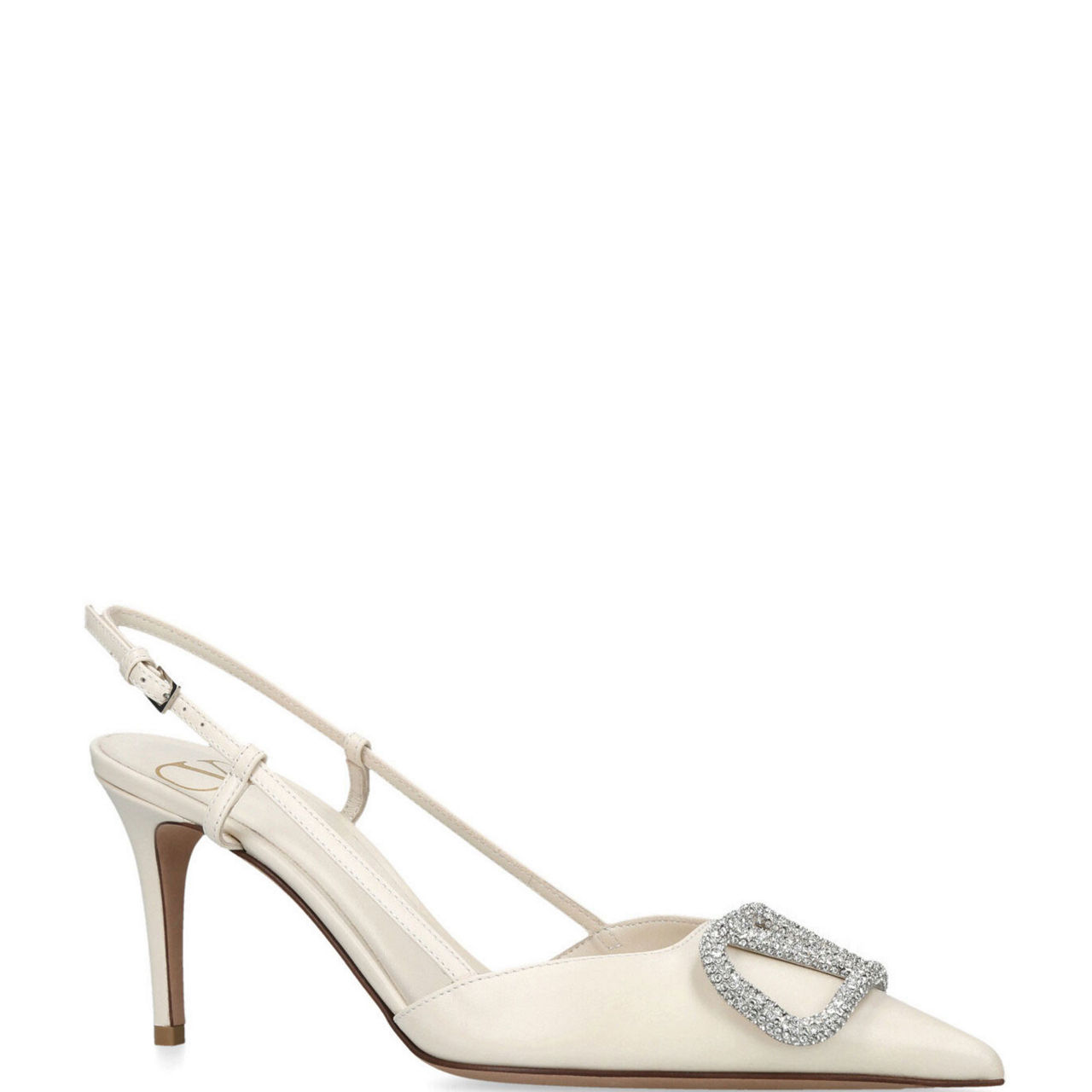 V-Logo 80 Slingback Pumps