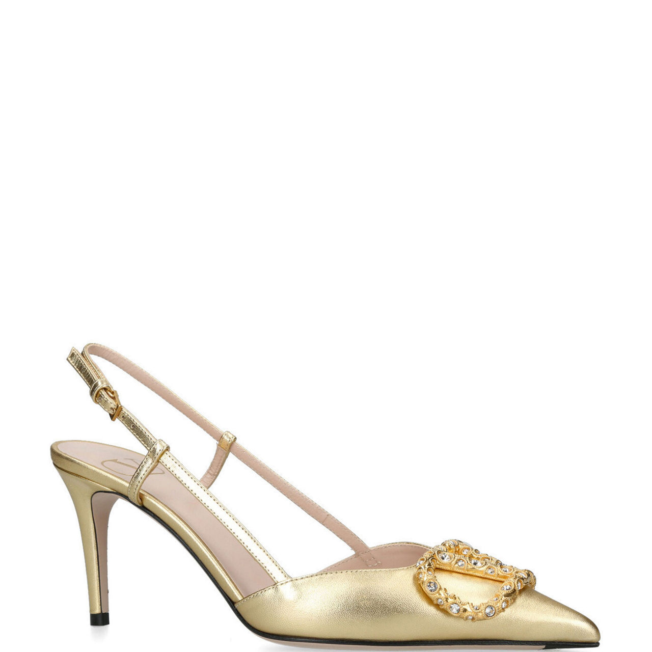 V-Logo 80 Slingback Pumps