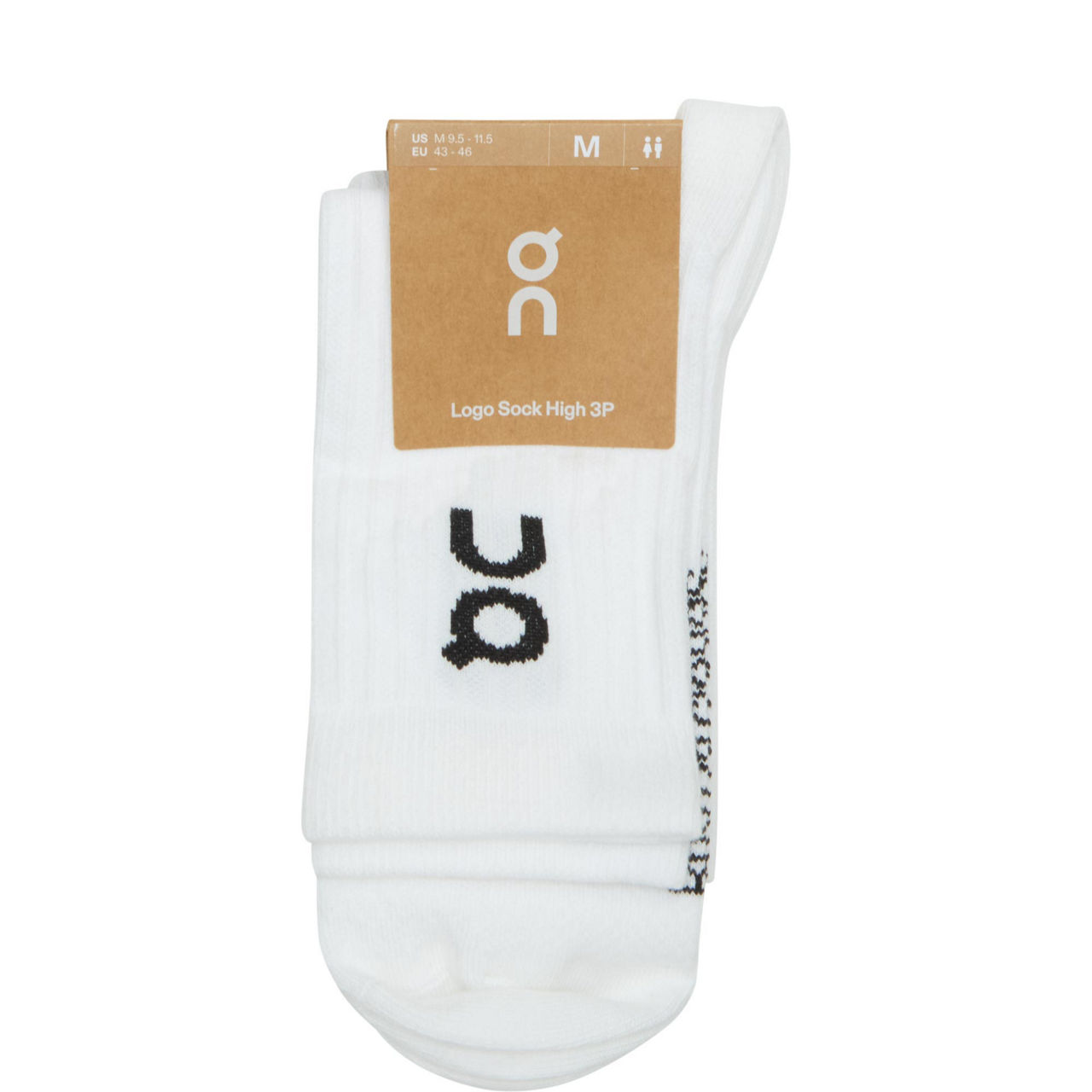 Three-Pack Run Logo High Socks