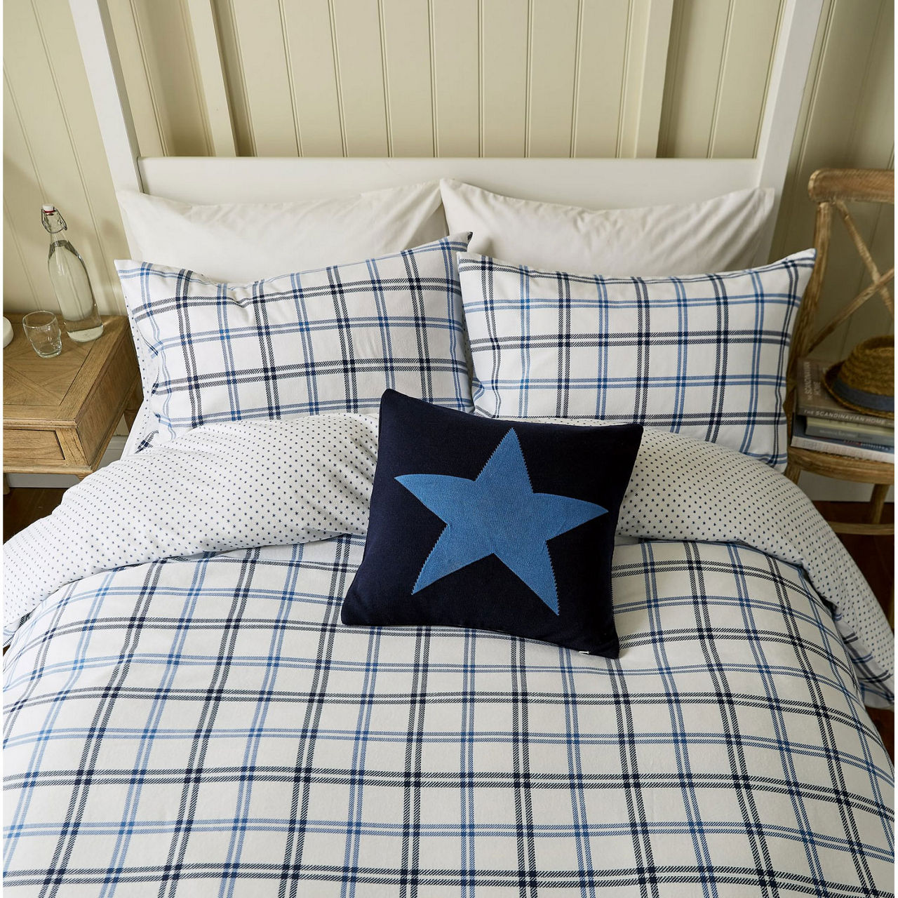 Hunters Duvet Set Blue/Navy