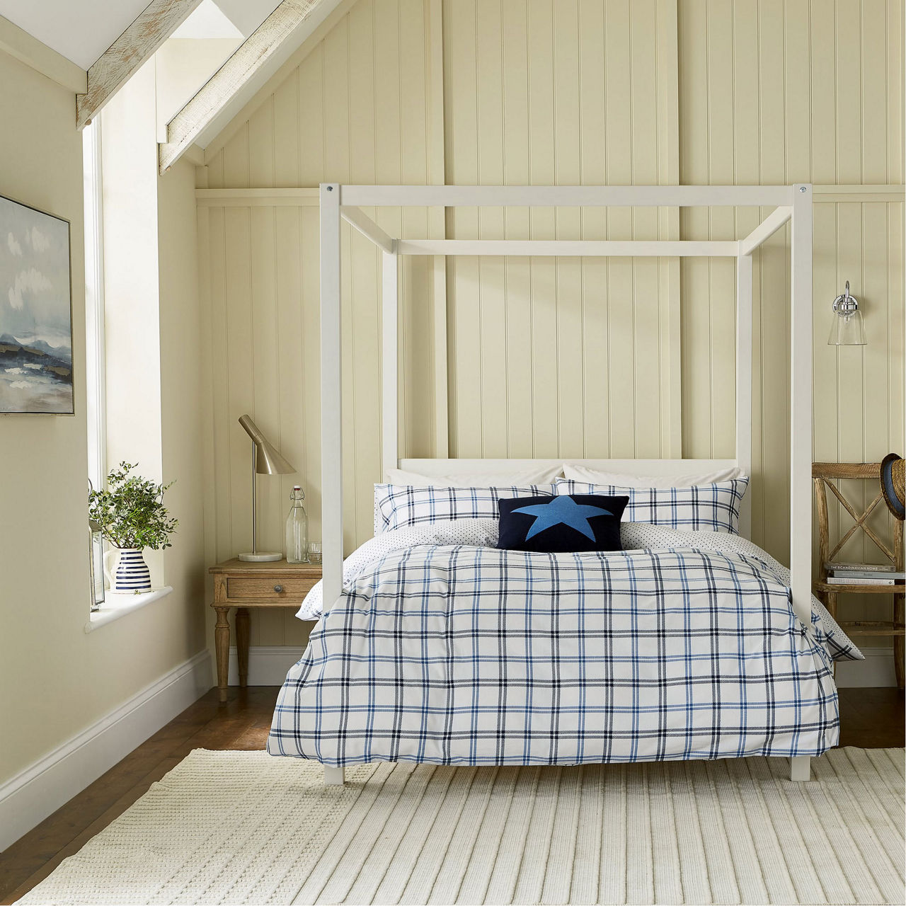 Hunters Duvet Set Blue/Navy