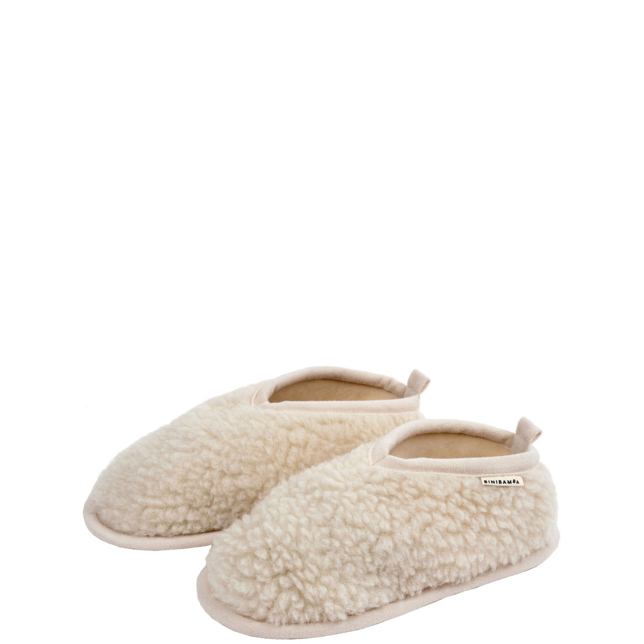 Merino Sheepskin Mama Booties Milk