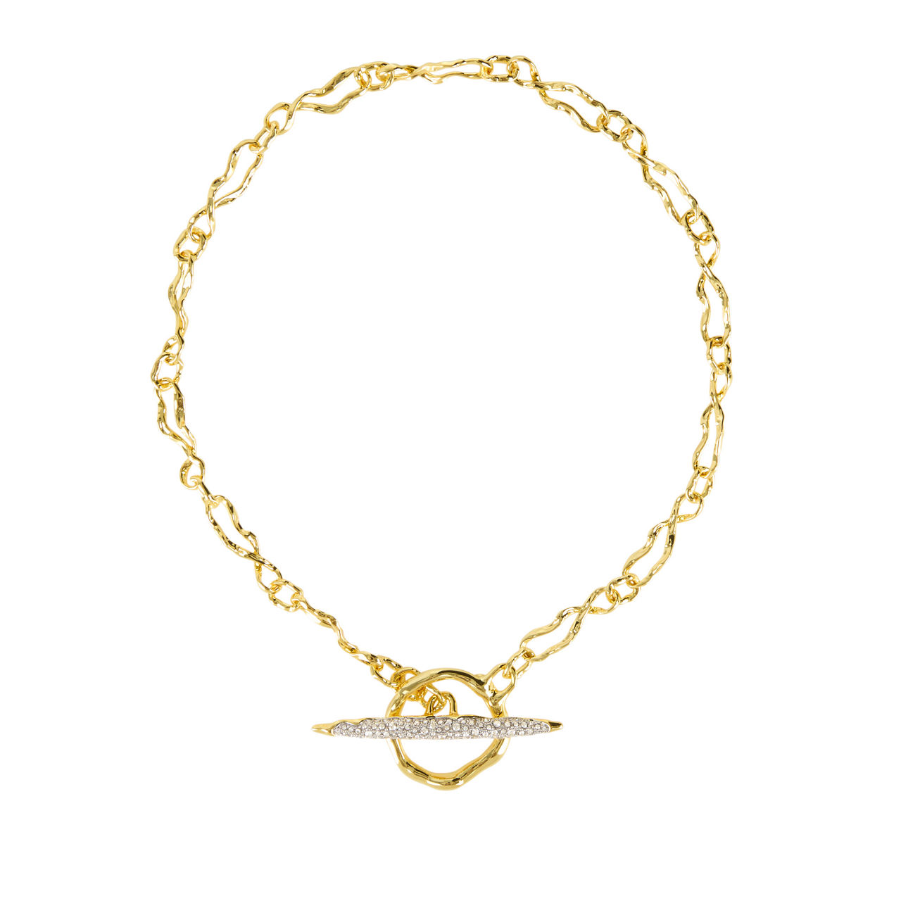 Solanales Crystal Toggle Necklace