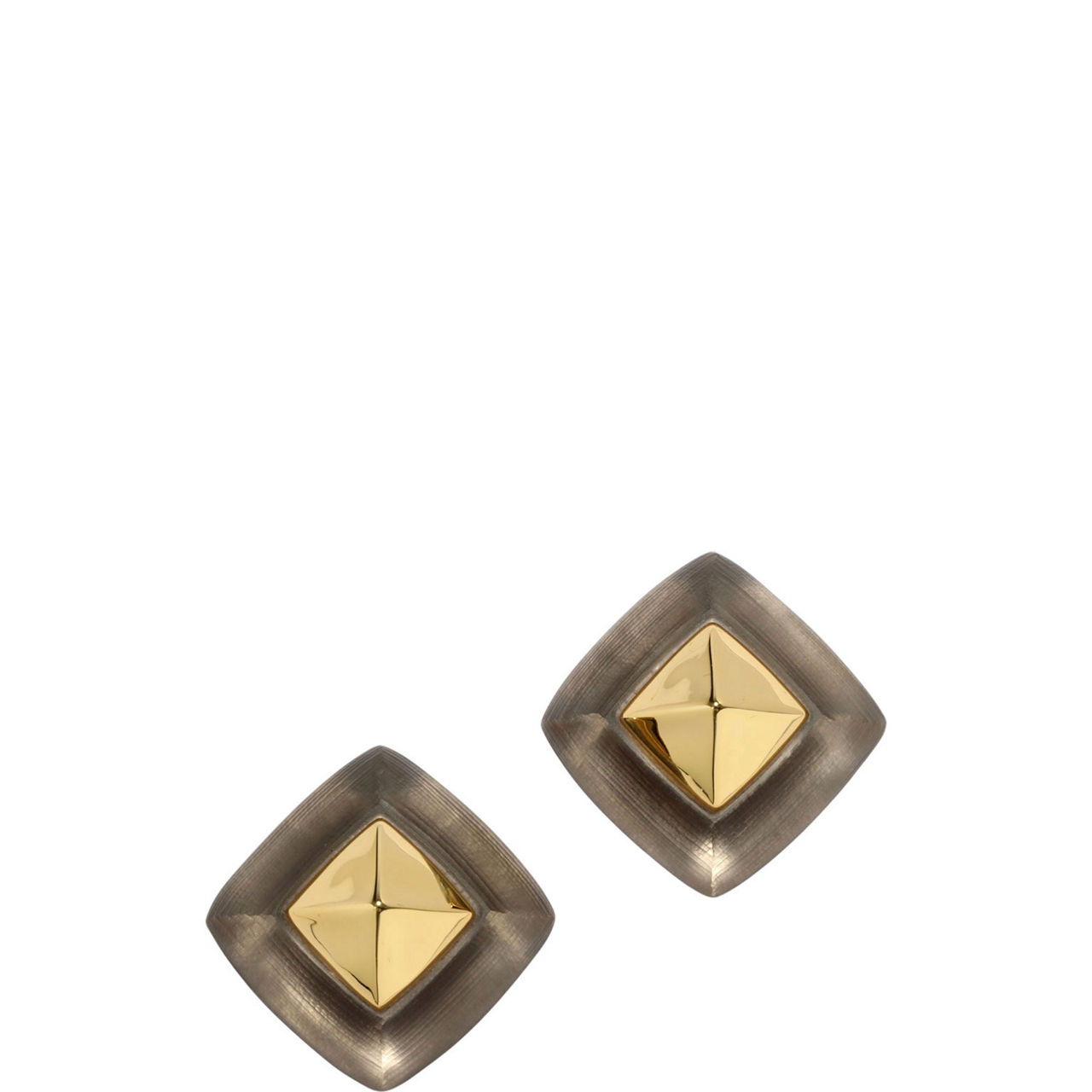 Luminous Lucite Armor Post Stud Earrings