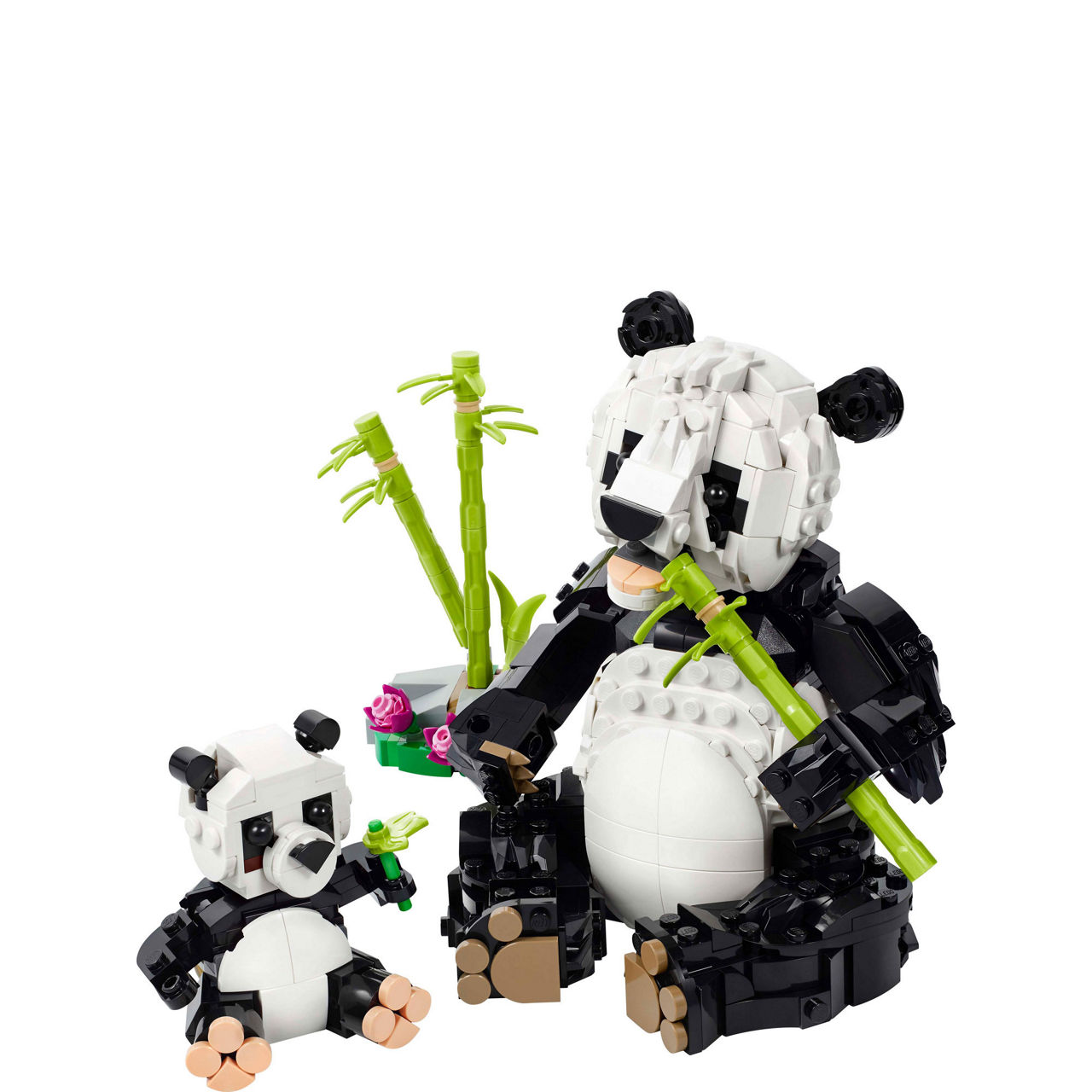 Creator Wild Animals Panda Family