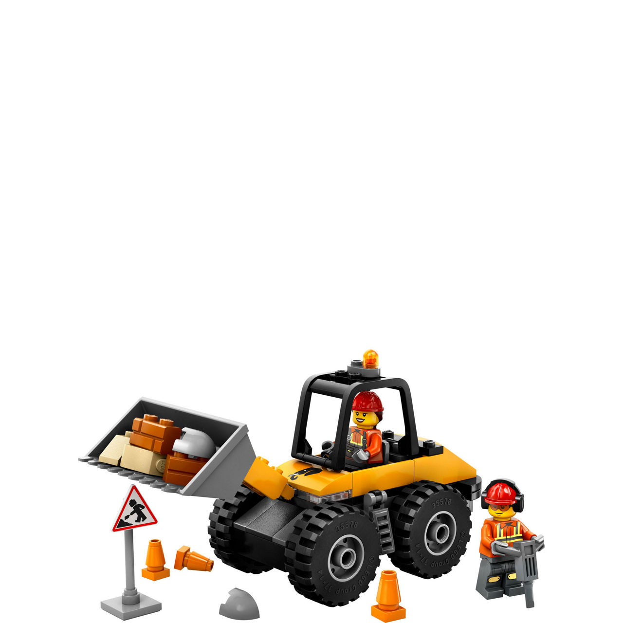 City Great Vehicles Yellow Construction Wheel Loader