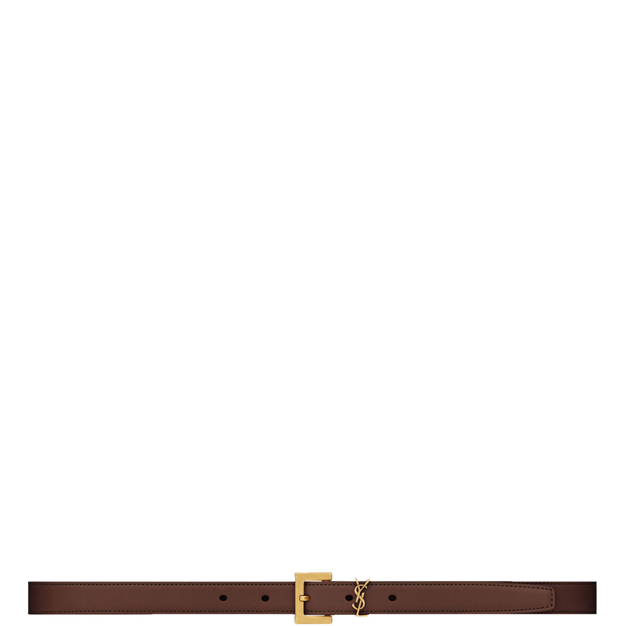 Cassandr&eacute; Logo Leather Belt