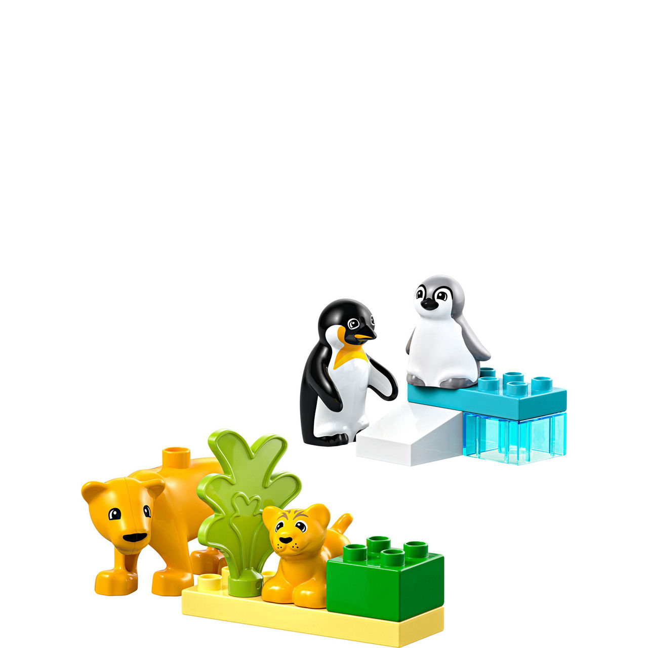 Duplo Wild Animal Families Penguins & Lions
