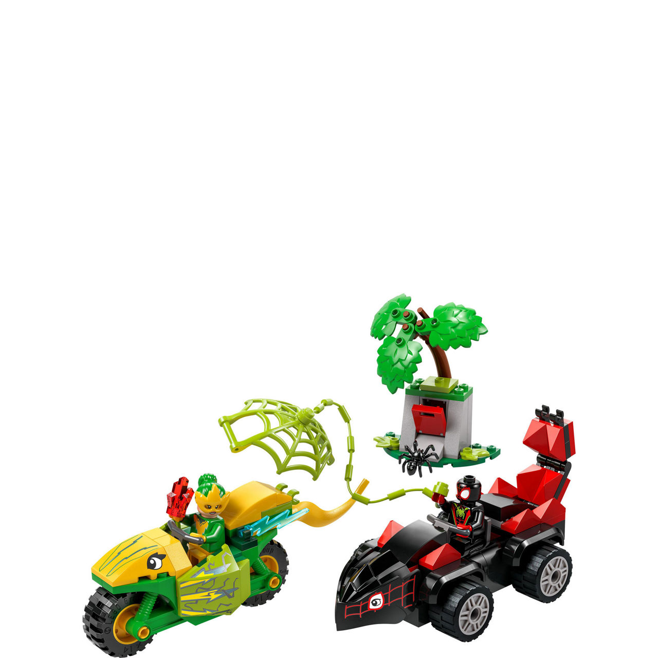 Spin and Electro Dinosaur Vehicle Chase