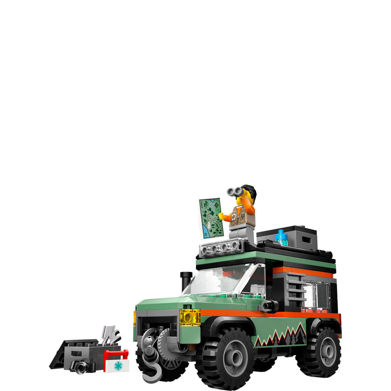 City Great Vehicles Off-Road 4x4 Mountain Truck