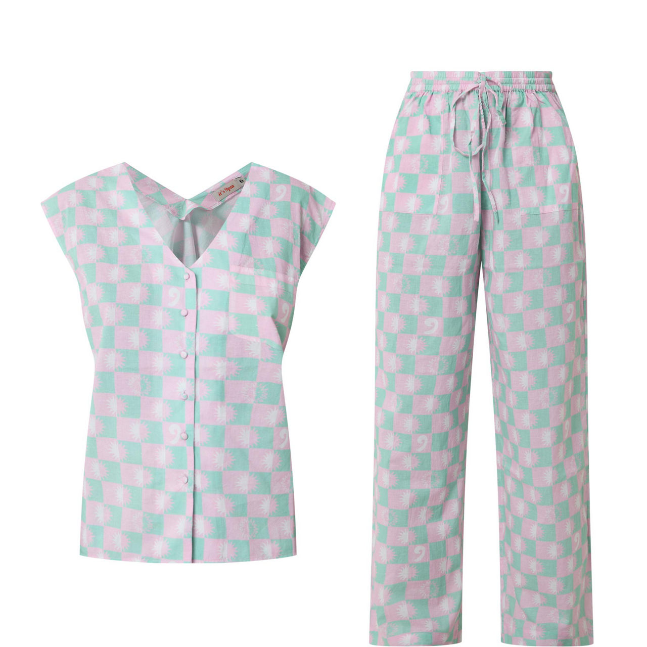 Sandi Printed Pyjama Set