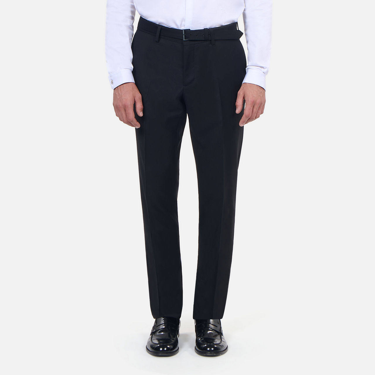 Wool Fitted Suit Trousers Wool Fitted Suit Trousers