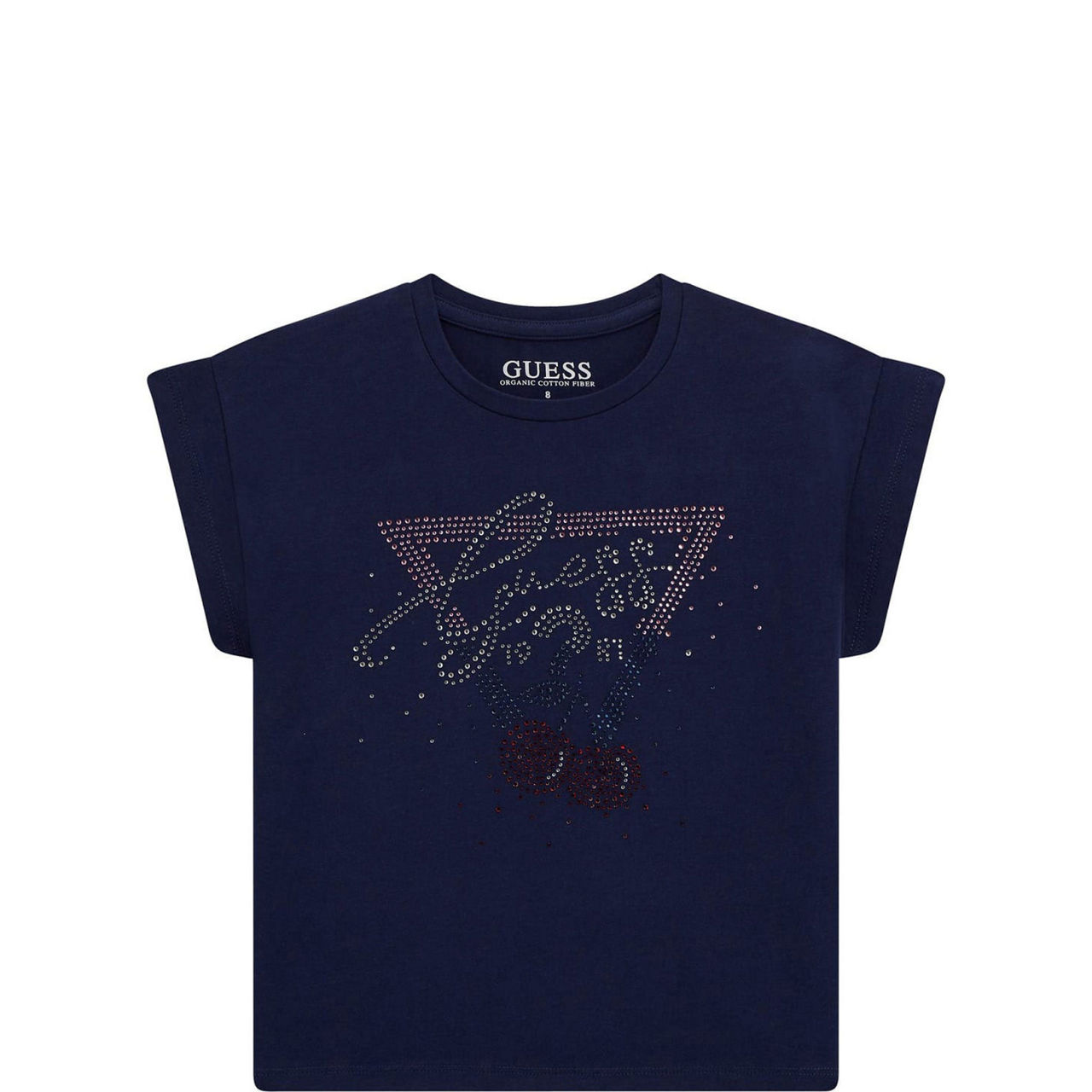 Embellished Cherry Logo T-Shirt