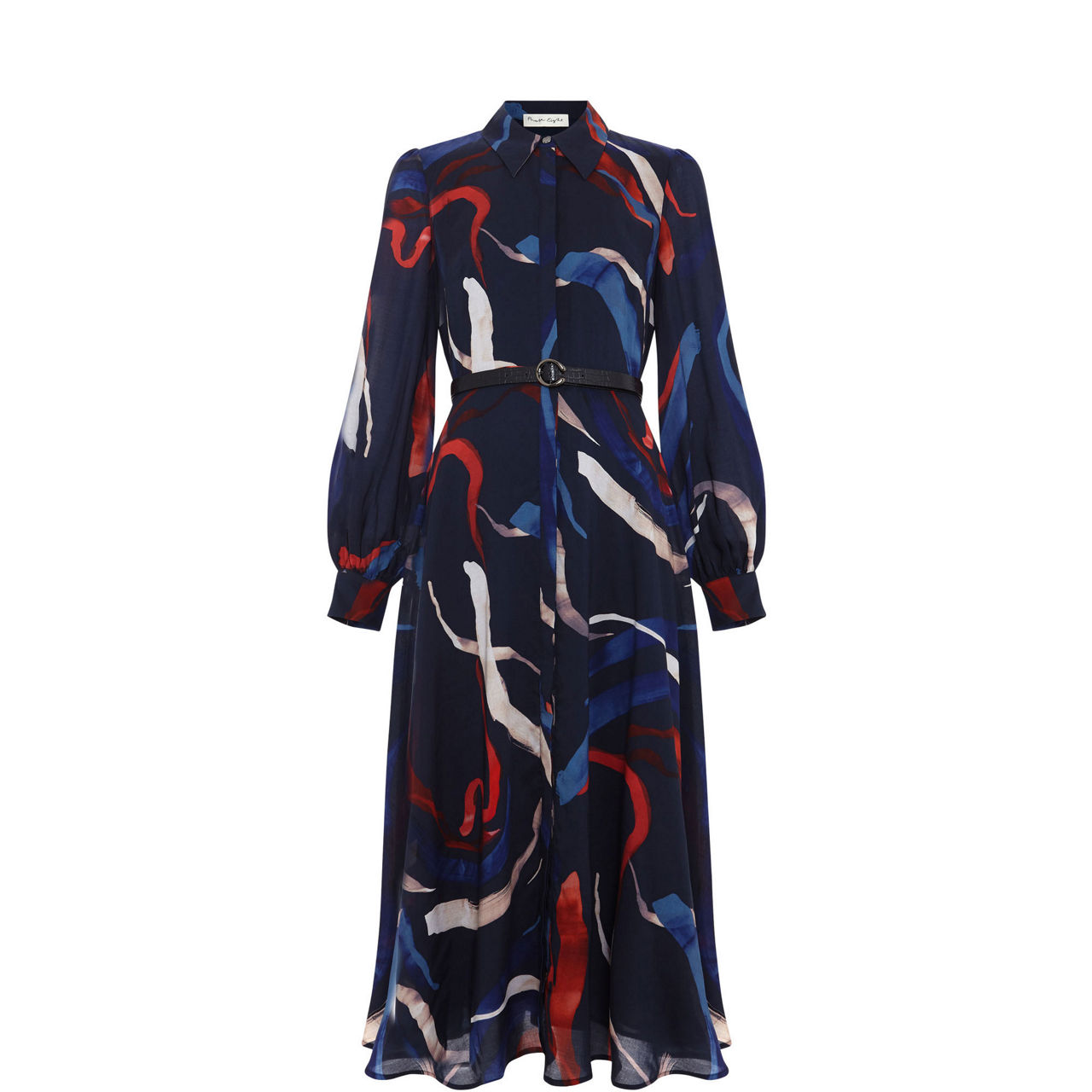 Katy Printed Shirt Dress