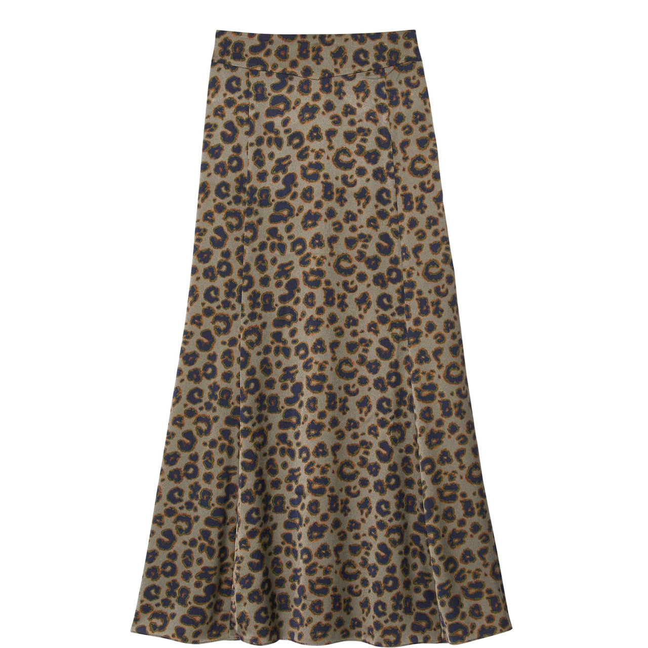 Blaire Leopard Flared Skirt