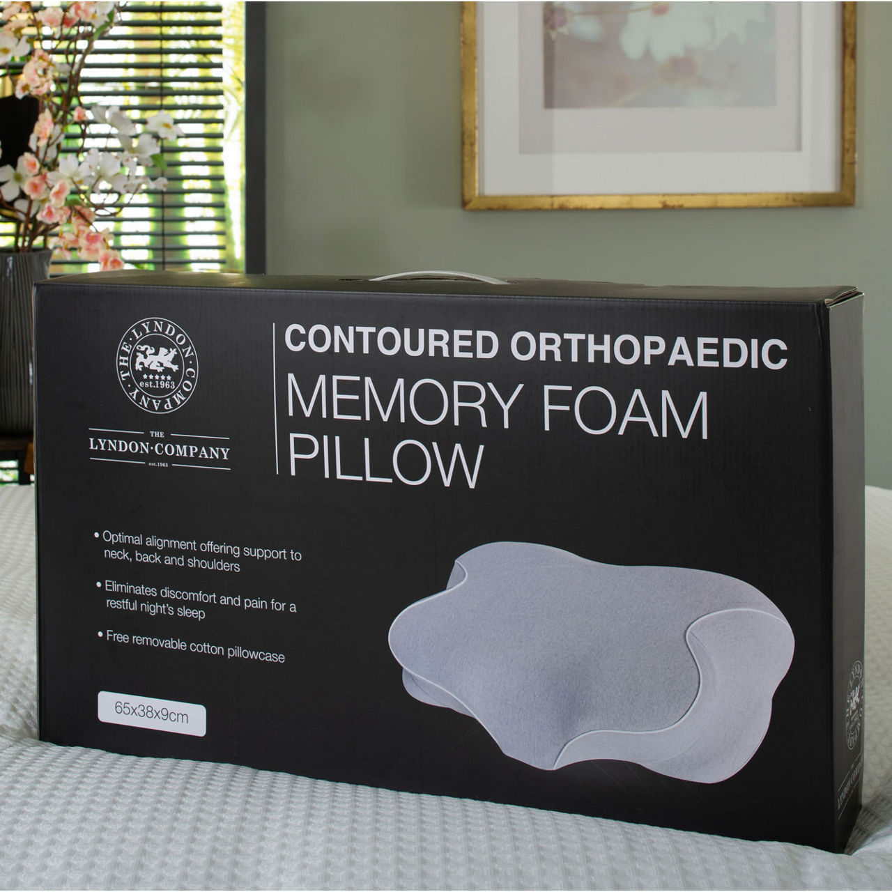 Contour Orthopaedic Memory Foam Pillow
