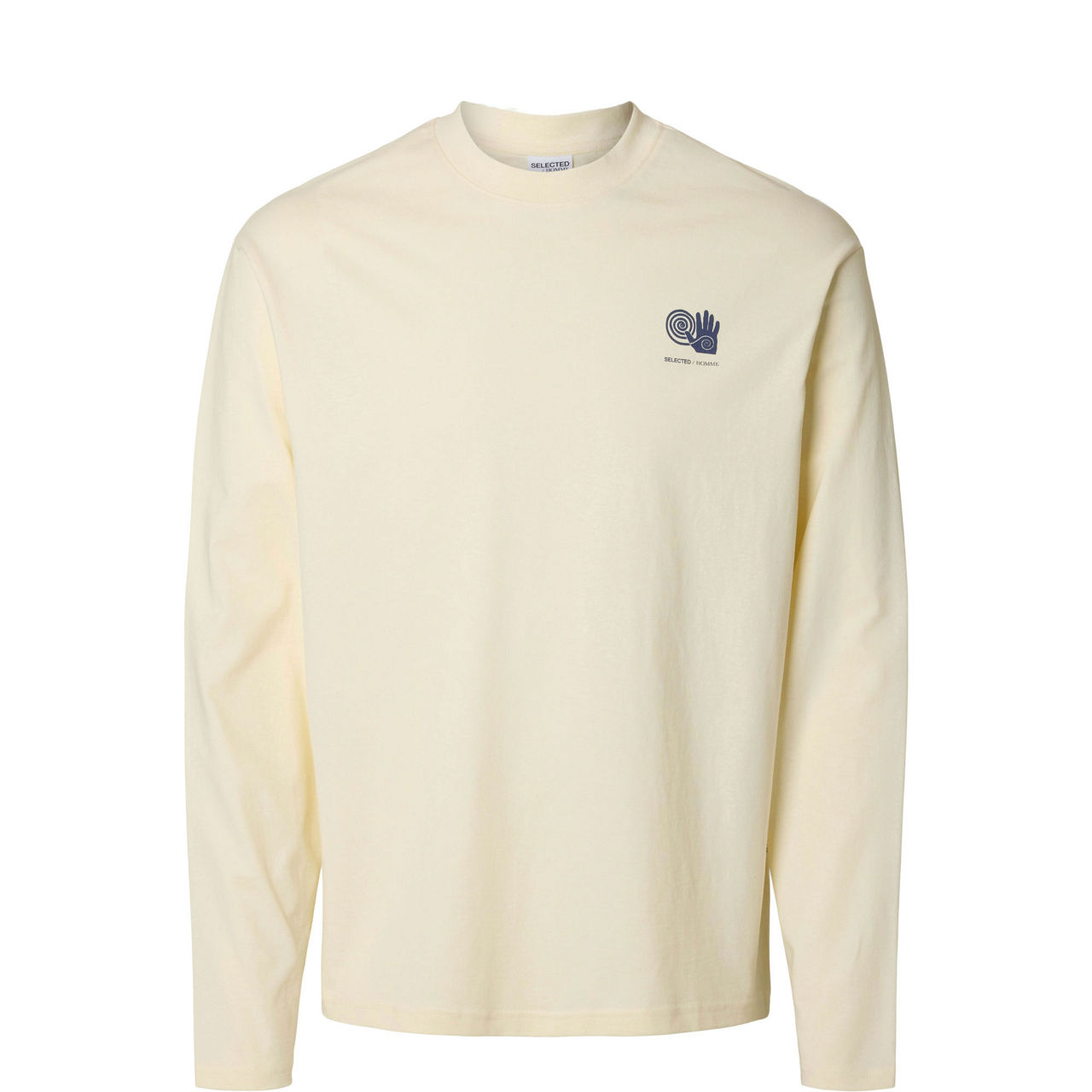 Ash Graphic Long-Sleeved T-Shirt