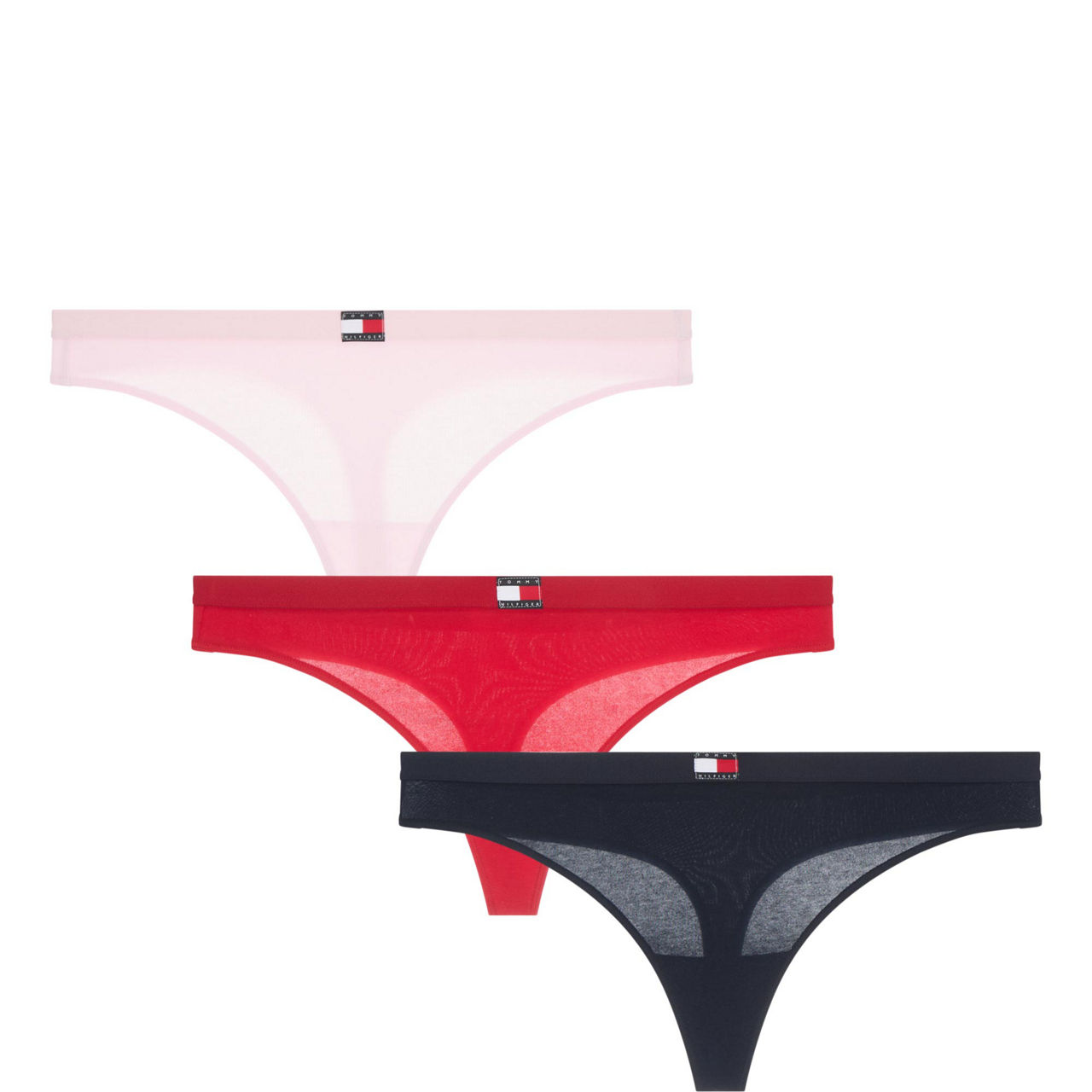 Three-Pack Heritage Flag Logo Thongs