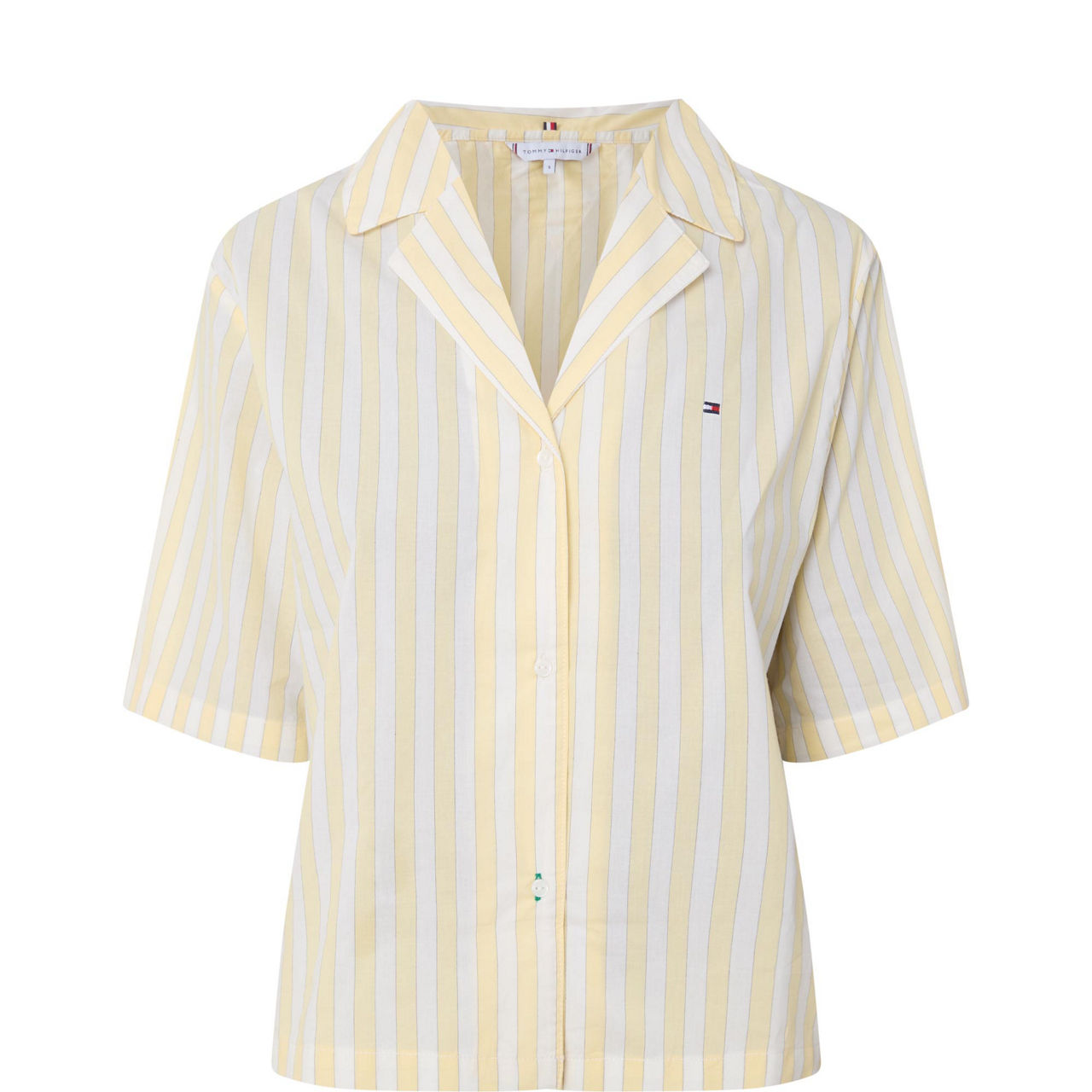 TH Logo Striped Pyjama Top