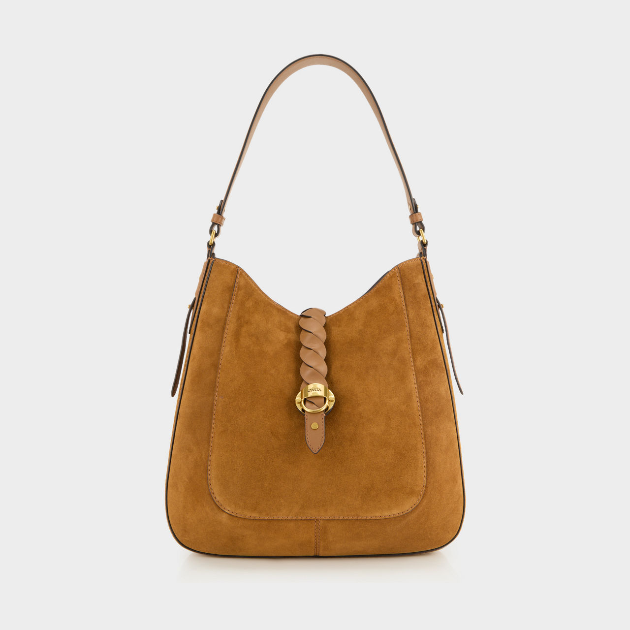 Altay Braided Suede Hobo Bag