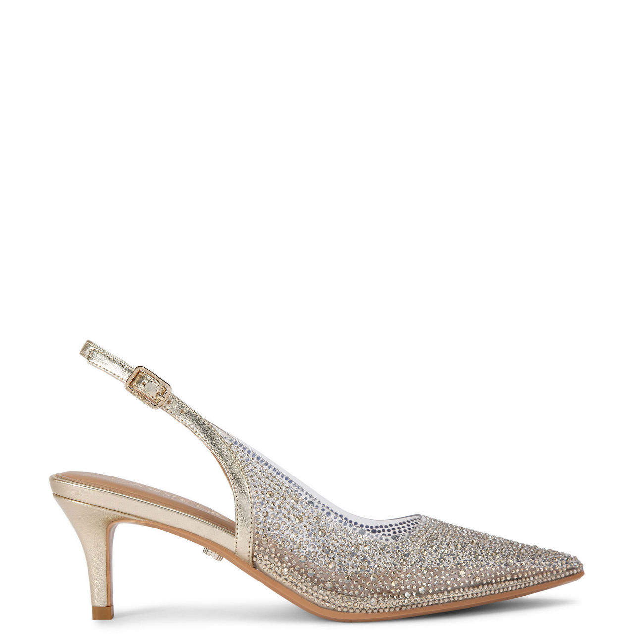Positano 70 Vinyl Slingback Pumps