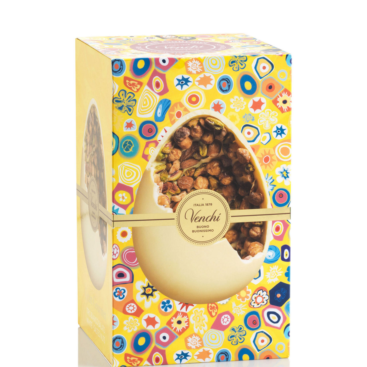 Salted Nuts & White Chocolate Gourmet Egg 500g
