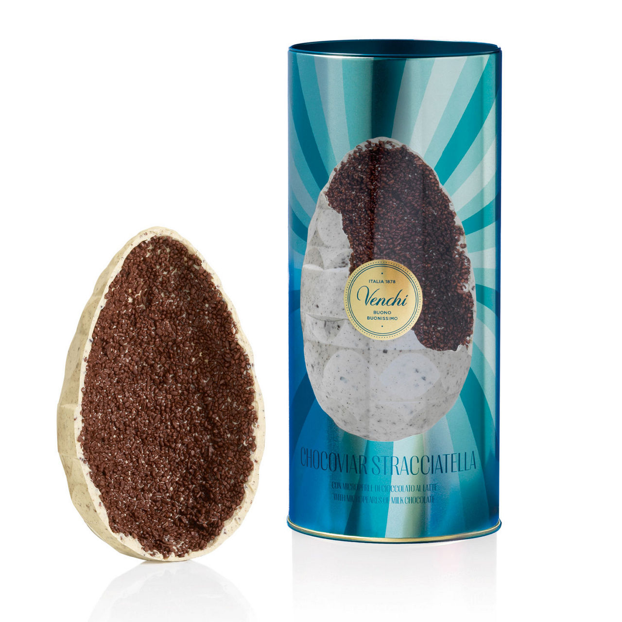 Stracciatella Chocoviar Egg 390g