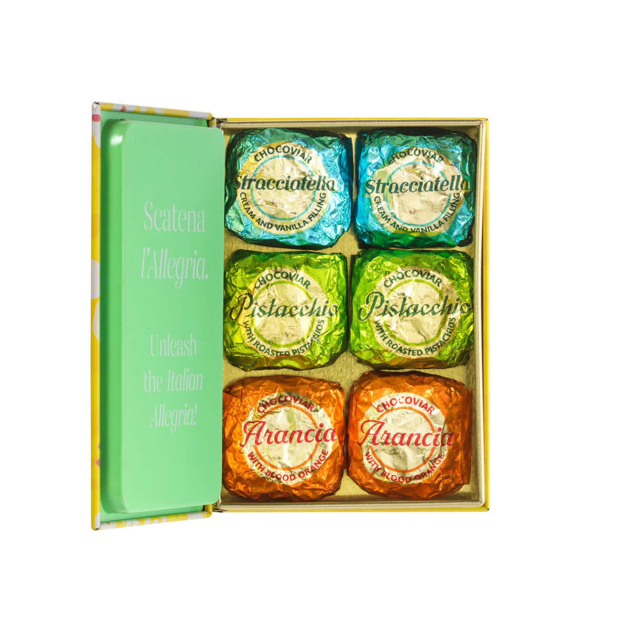 Mini Murrine Book With Assorted Chocoviar Chocolates 117g
