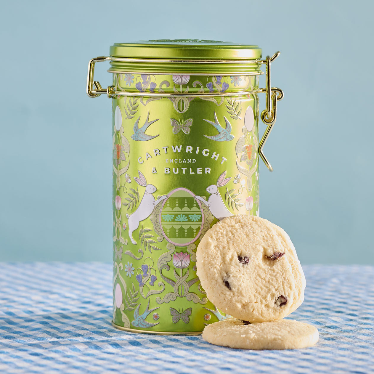 Lemon & Sultana Biscuits in Tin