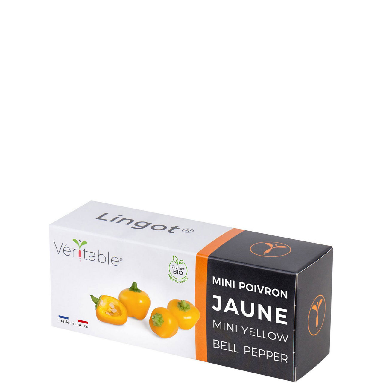 Lingot Mini Yellow Pepper Organic Seeds