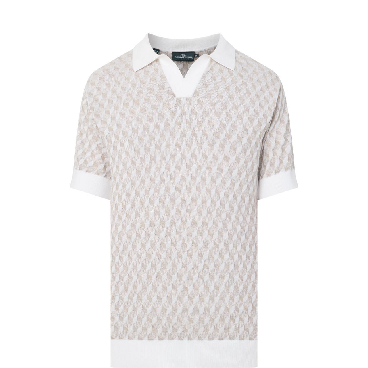 Galdfield Knitted Polo Shirt