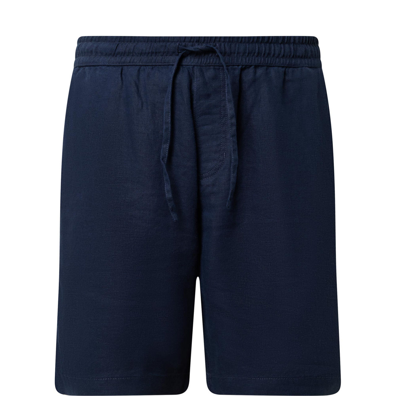Drawstring Linen Shorts