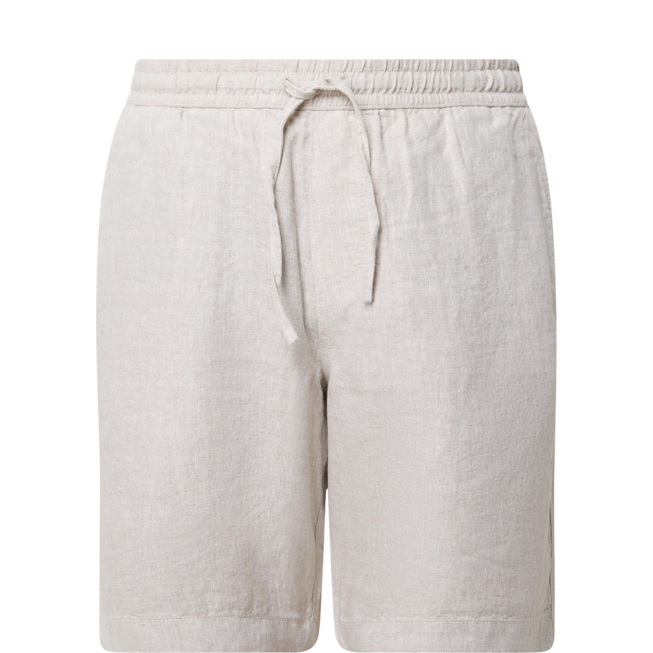Drawstring Linen Shorts