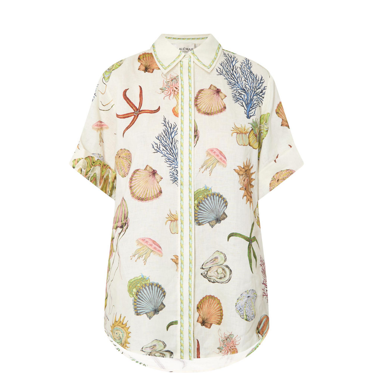 Shell Fish Casual Shirt