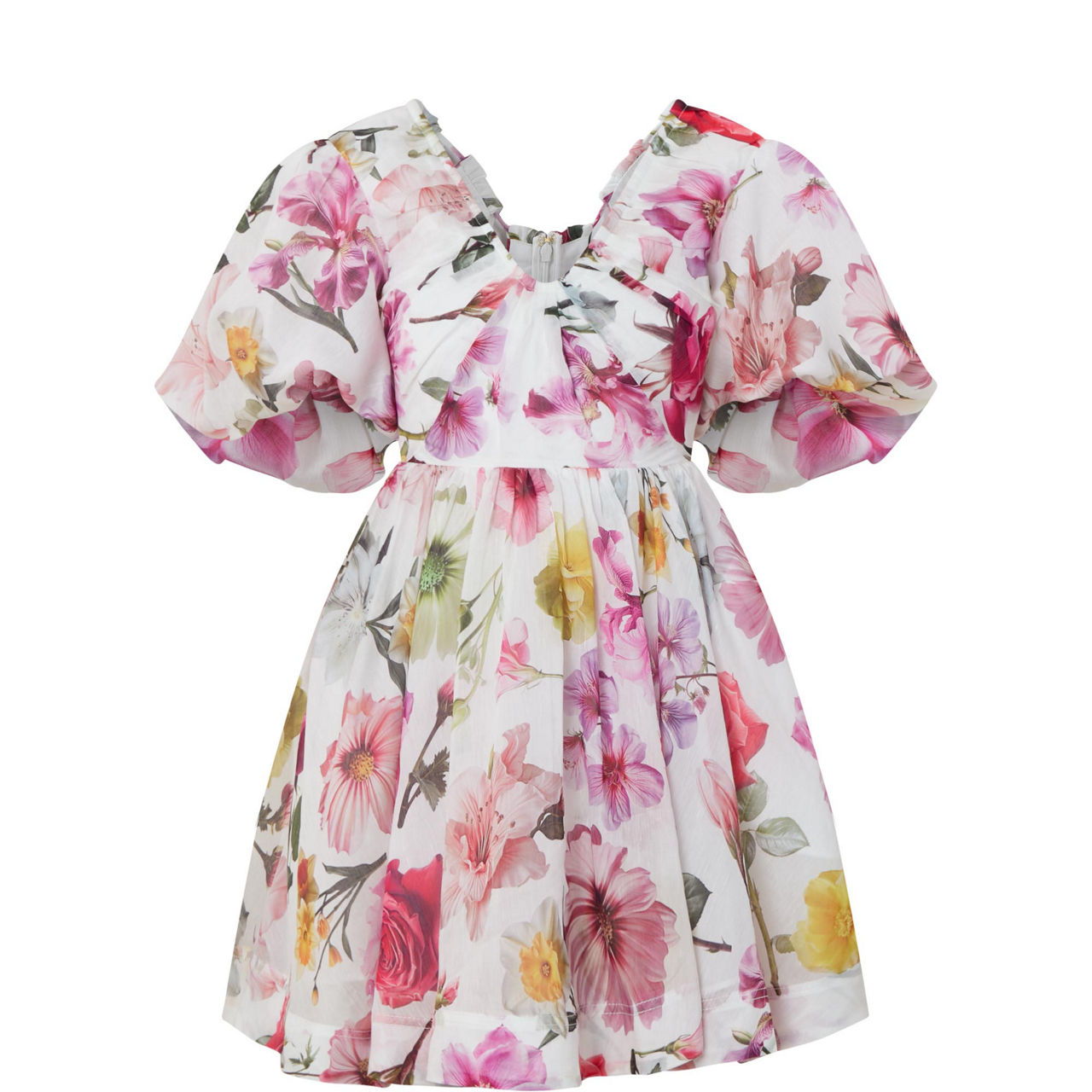 Fleur Printed Mini Dress