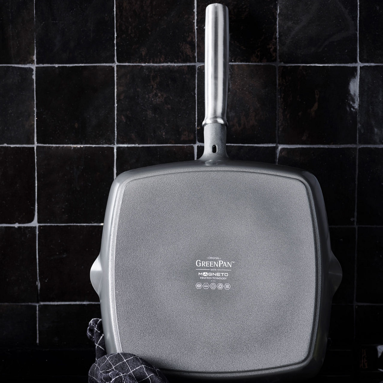Non-Stick Square Grill Pan 26cm