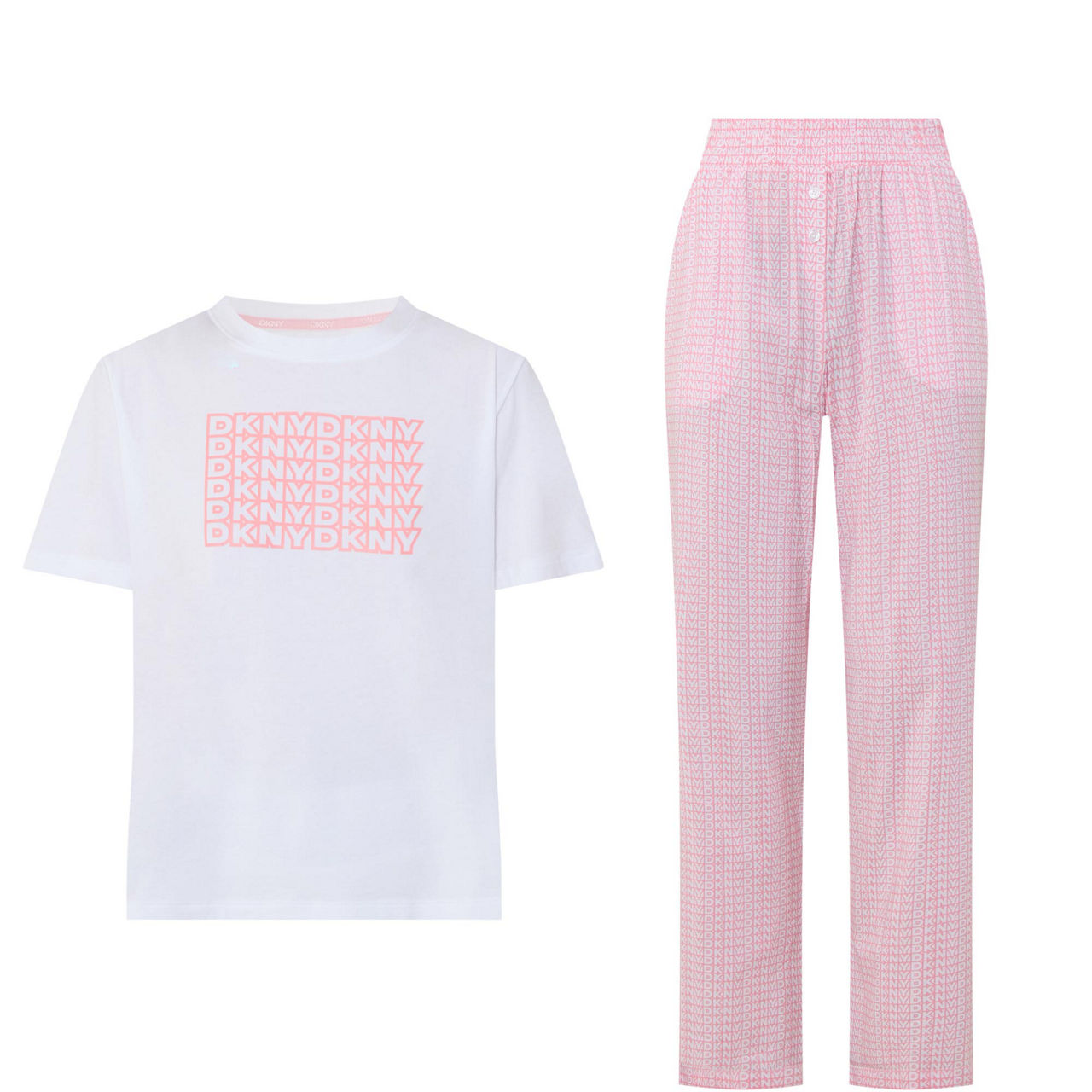 Logo Print Pyjama Set