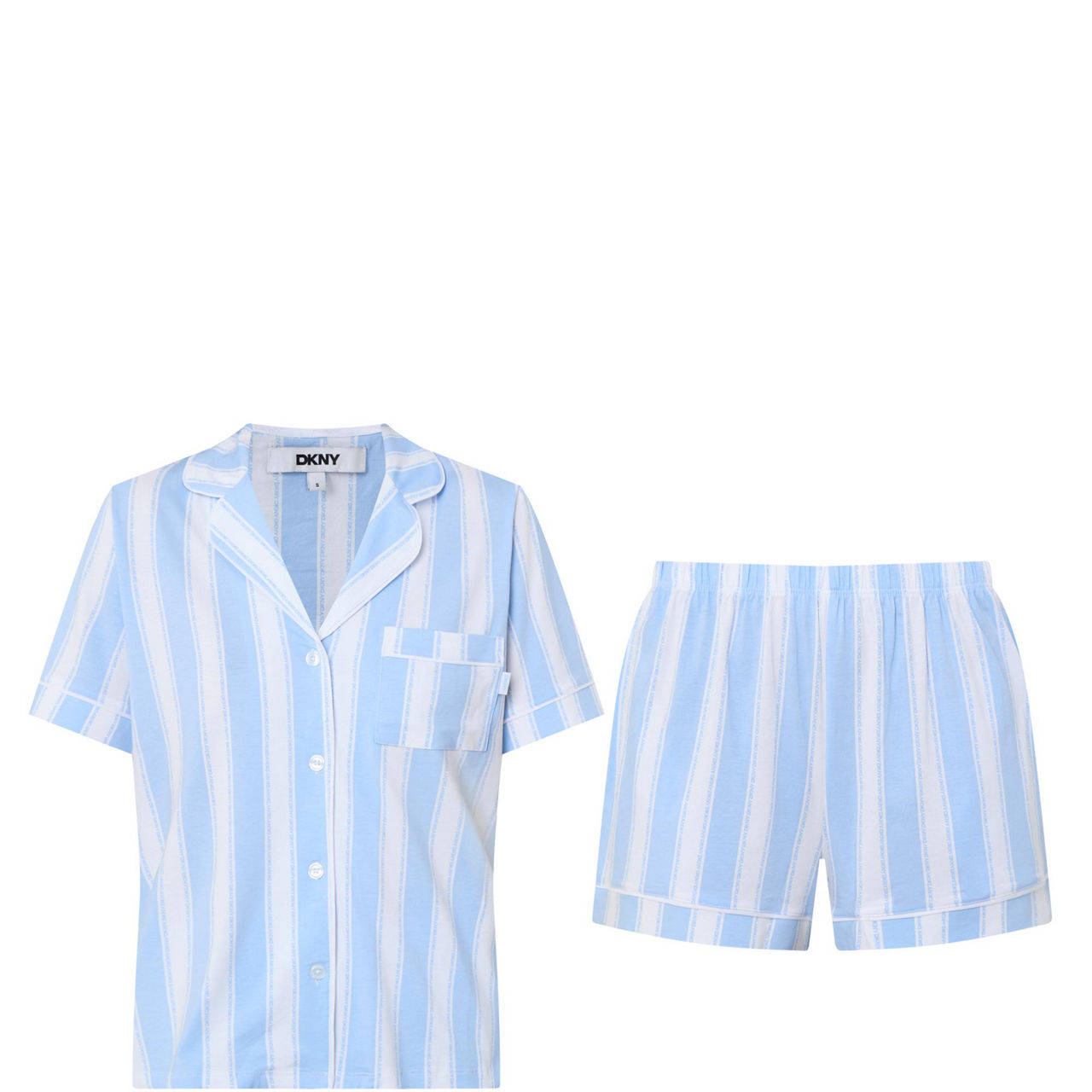 Striped Shirt & Shorts Pyjama Set