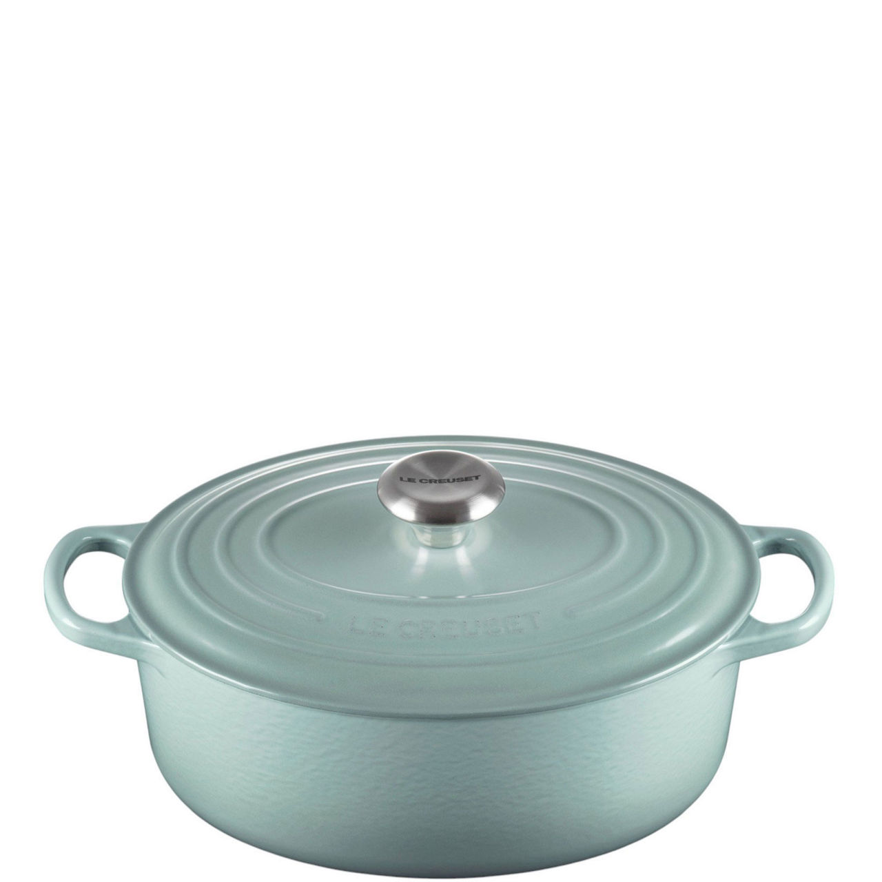 Signature Cast Iron Oval Casserole 27cm