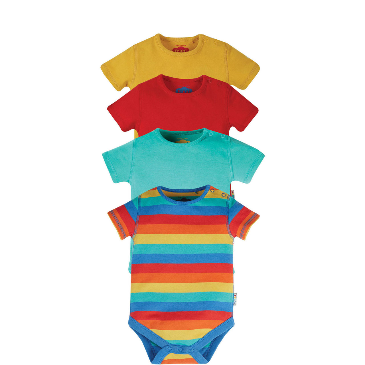 Striped Bodysuit Four-Piece Set