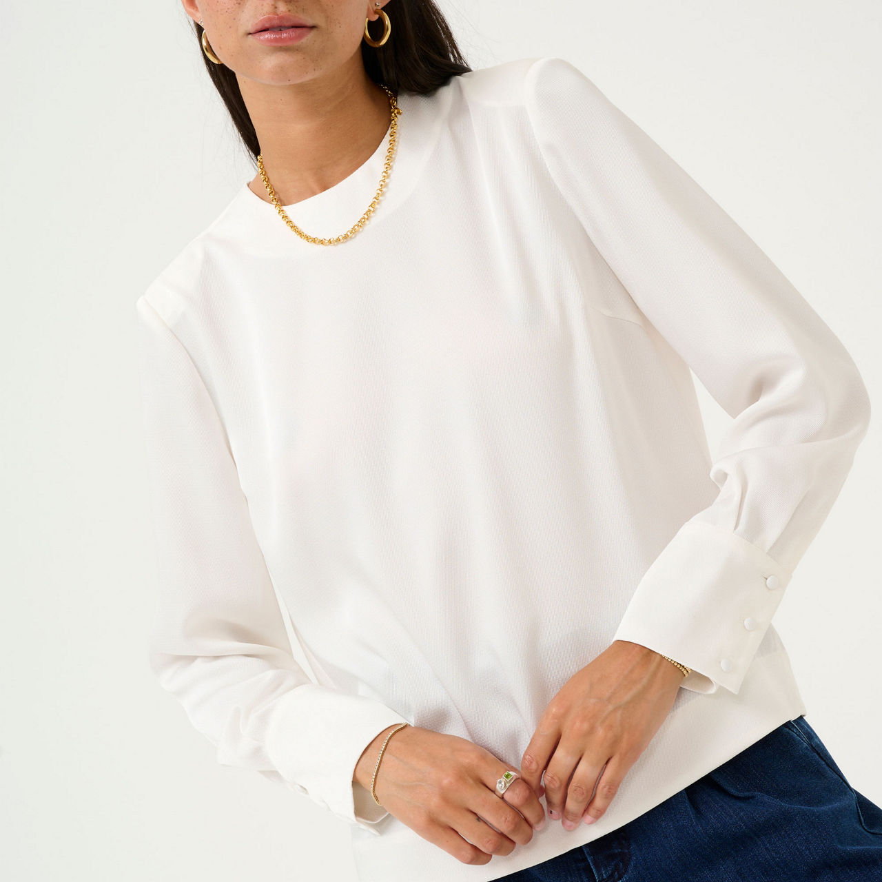 Bonita Keyhole Blouse