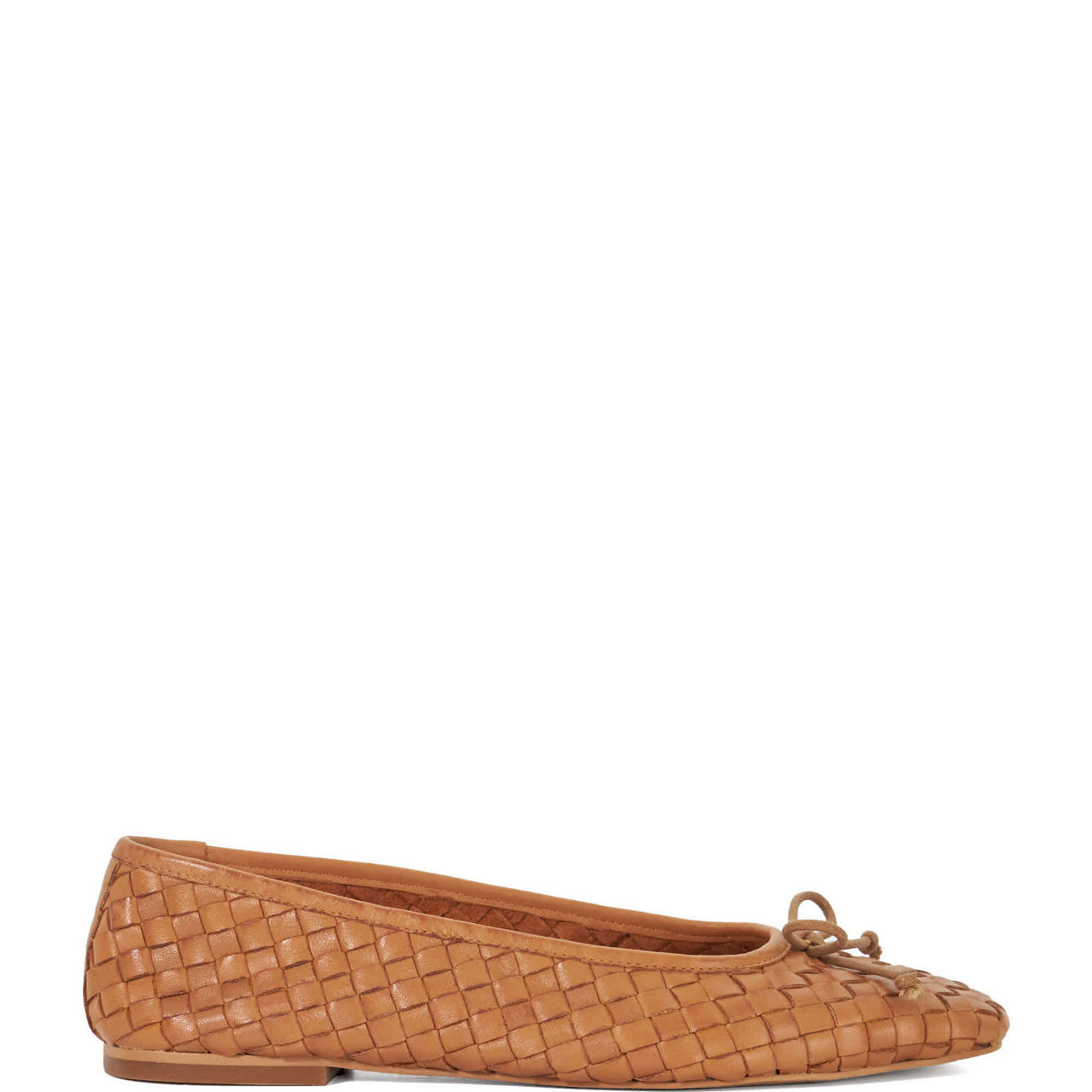 Heat Woven Bow Ballet Flats