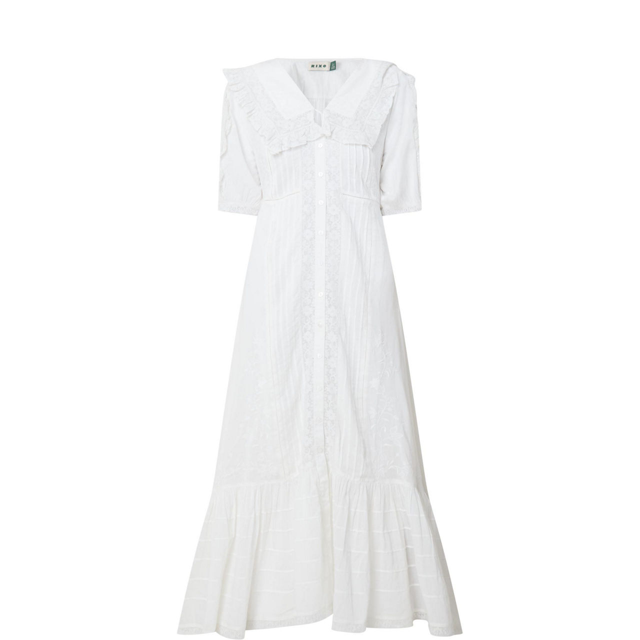 Edina Pansy Embroidered Dress