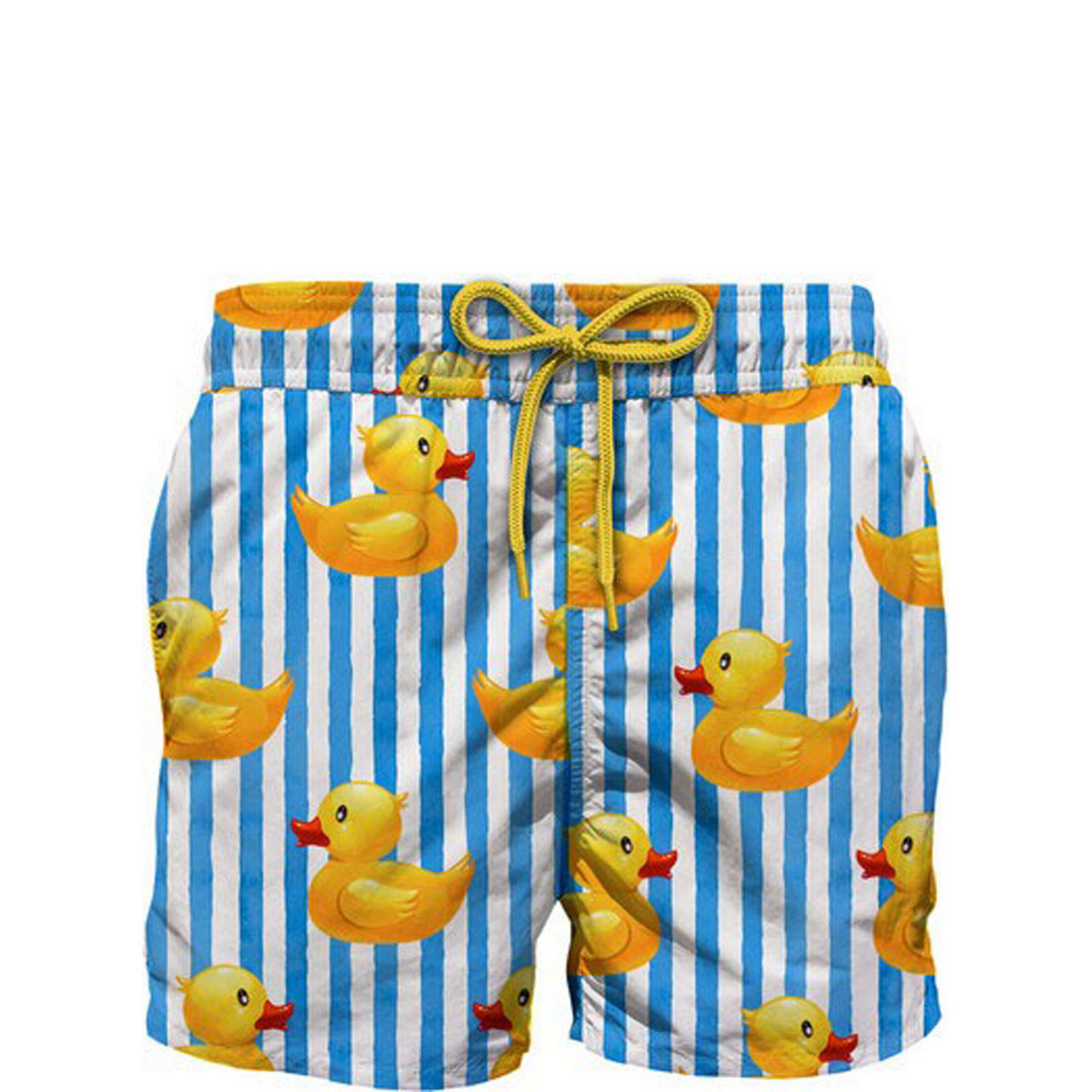 Ducky Striped Swim Shorts