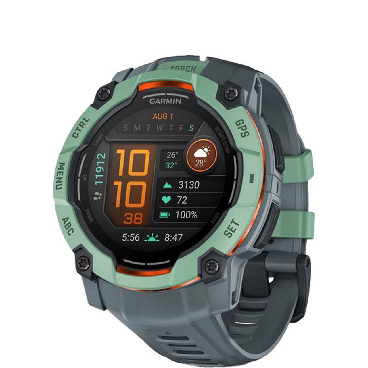 Instinct 3 50 mm AMOLED Neotropic Twilight Band