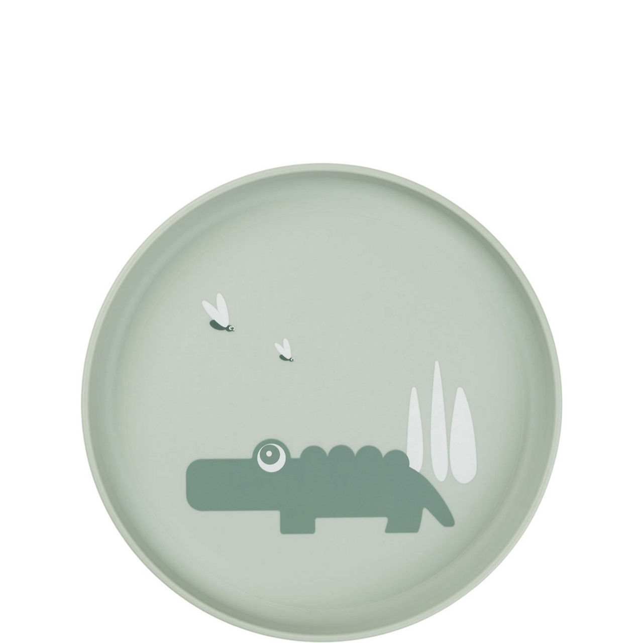 Croco Green Foodie Plate