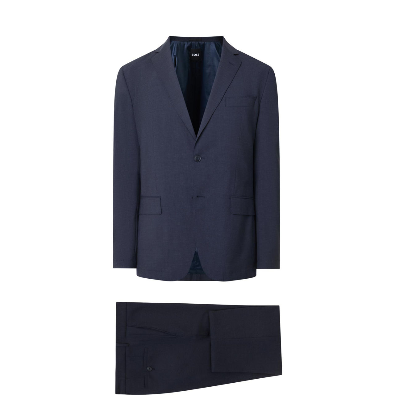 Huge Micro Pattern Two-Piece Suit